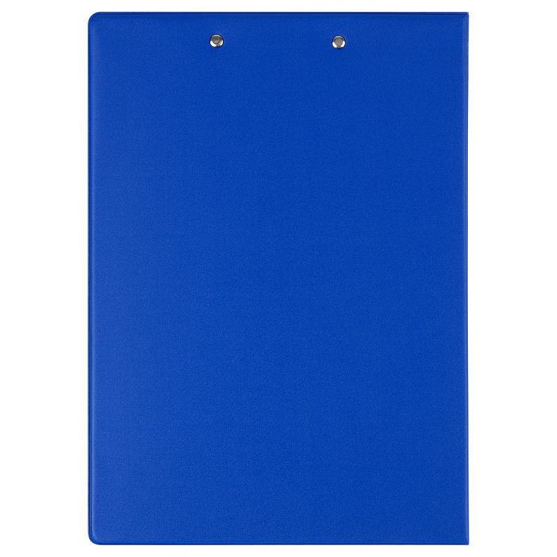 Папка-планшет с зажимом OfficeSpace, ПВХ, синий 