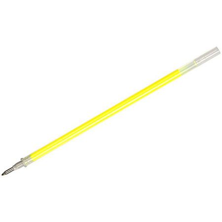 Стержень гелевый Crown "Hi-Jell Color" желтый, 138мм, 0,7мм