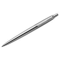 Ручка шариковая Parker "Jotter Stainless Steel CT" синяя, 1,0мм, кнопочн., подарочная упаковка Ручка шариковая Parker "Jotter Stainless Steel CT" синяя, 1,0мм, кнопочн., подарочная упаковка