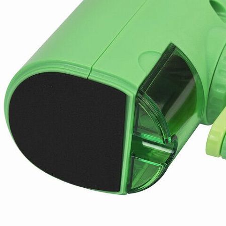 Точилка механическая BRAUBERG KIDS, для простых и цветных карандашей, корпус мятный, крепление к столу, 272003 