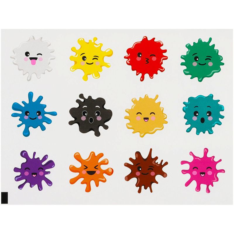 Гуашь Гамма, Юбилейная серия, 12 цветов, 20мл, картон. упаковка