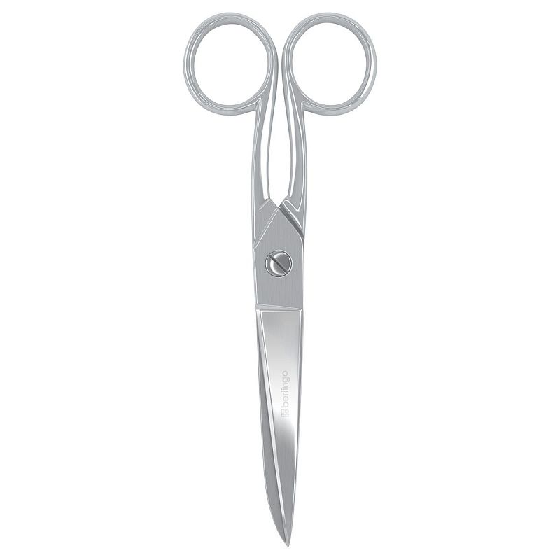Ножницы цельнометаллические Berlingo "Steel&Style", 16см, европодвес