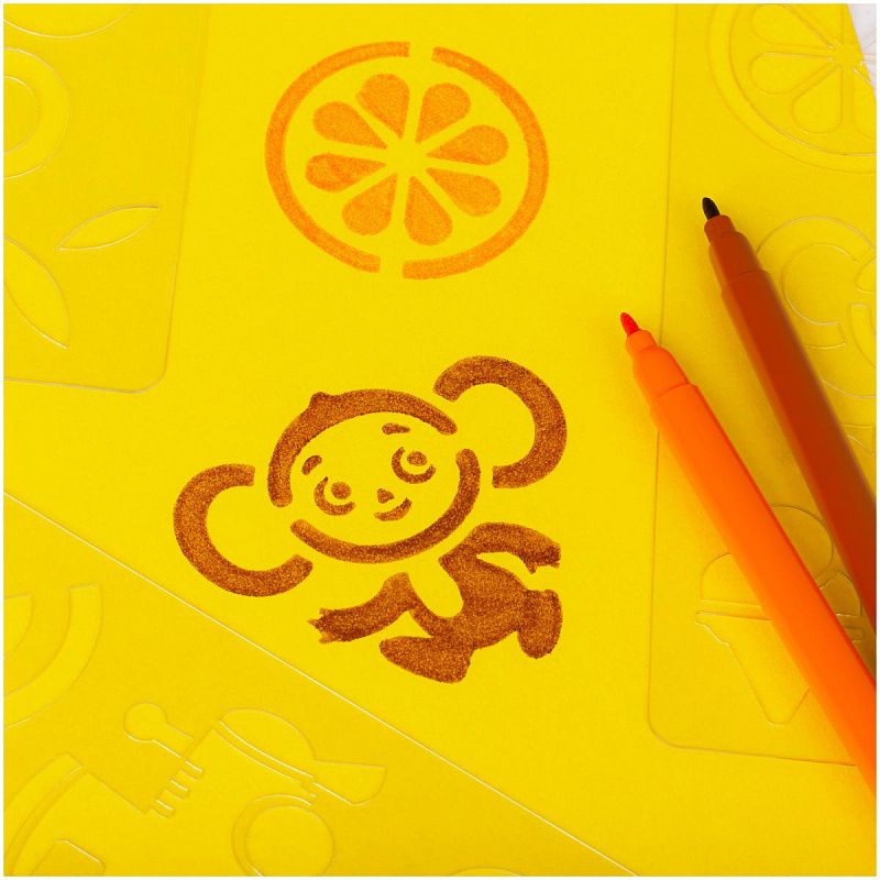 Набор трафаретов Мульти-Пульти "Чебурашка" 