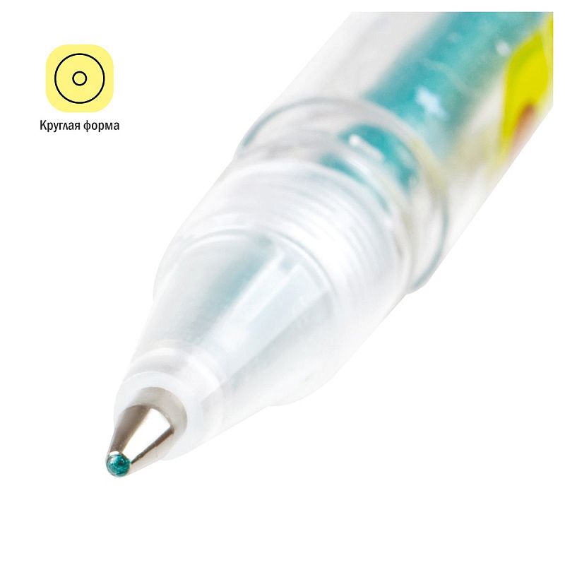 Набор гелевых ручек ArtSpace "Космические приключения" 06цв., 1,0мм, металлик, ПВХ чехол 