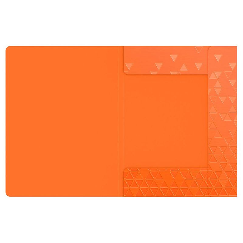 Папка на резинке Berlingo "Neon" А4, 600мкм, оранжевый неон 