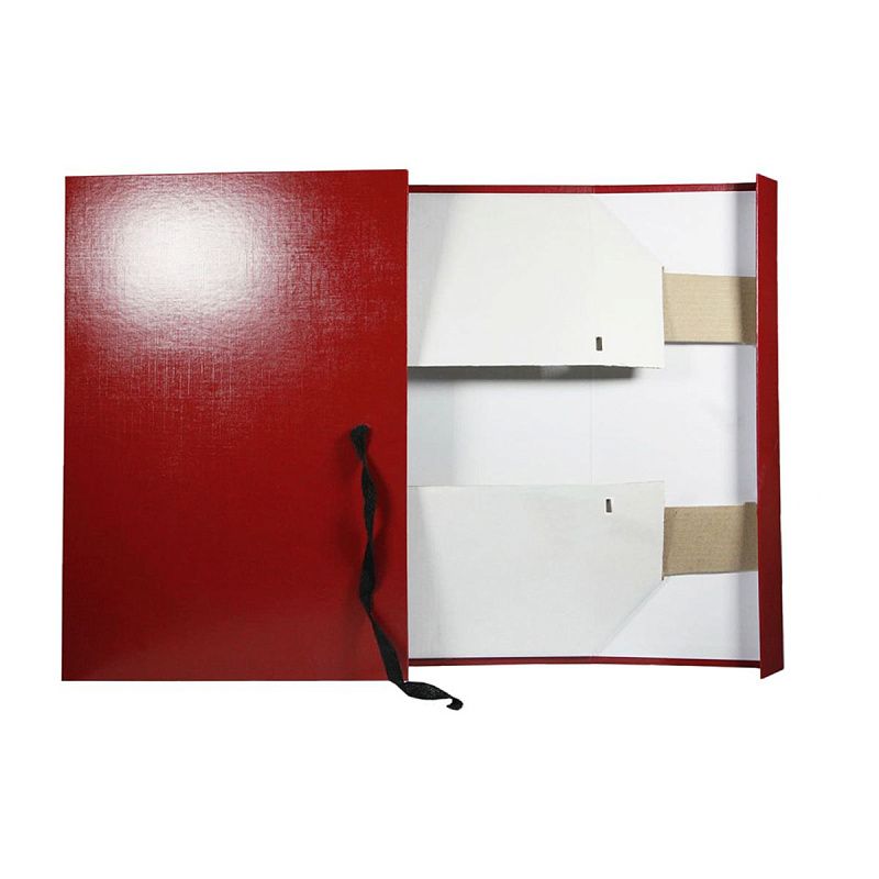 Короб архивный с завязками OfficeSpace, А3, БВ, 70мм, ассорти, клапан МГК, до 500л. 