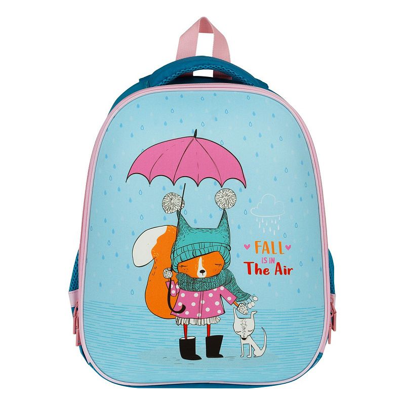 Ранец ArtSpace School Friend "Sweet Friends" 39*30*18см, 2 отделения, 2 кармана, анатомическая спинка, пенал, мешок для обуви 