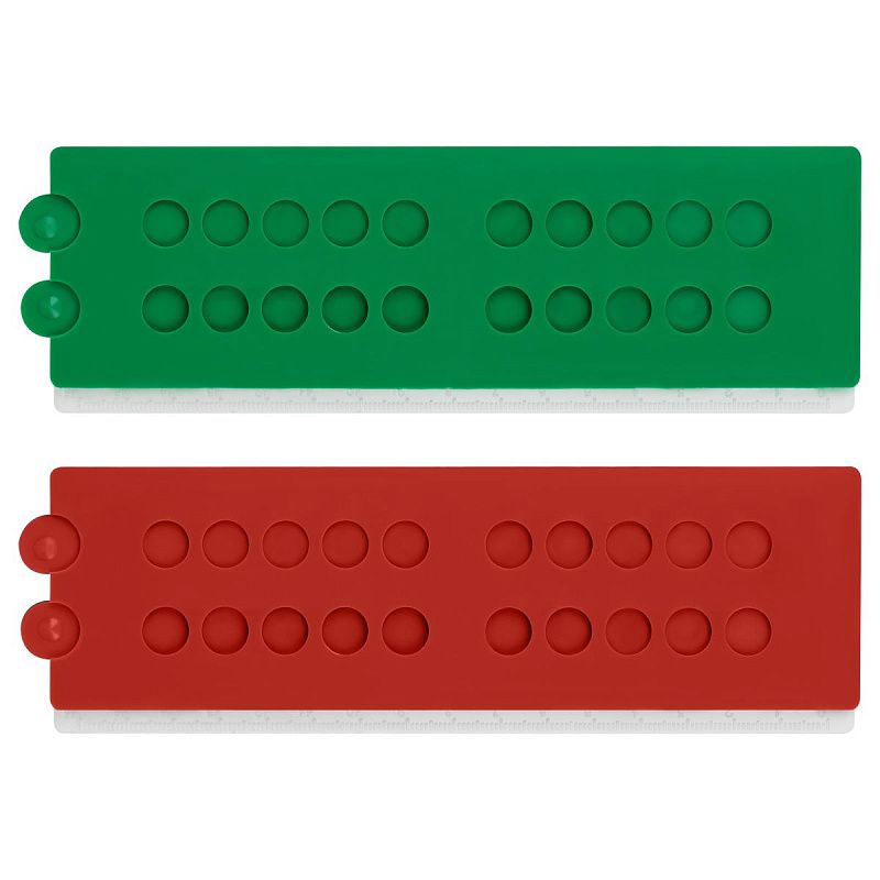 Счеты первоклассника СТАММ, 2цвета, пластик 