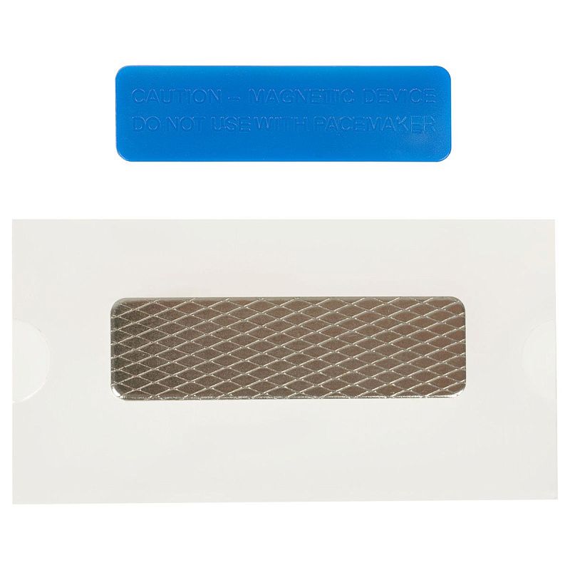 Бейдж горизонтальный OfficeSpace, 35*70мм, магнитный