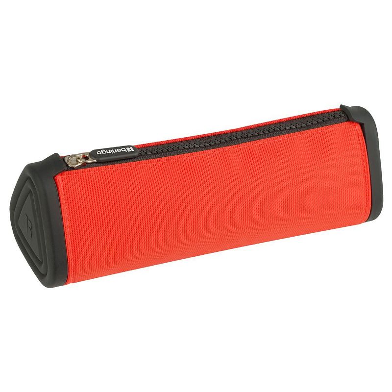 УЦЕНКА - Пенал мягкий 1 отделение, 220*70*70 Berlingo "Black and orange", полиэстер (осн 366585)