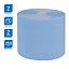 Бумага протирочная OfficeClean Professional 2-х слойн., 350м/рул, 24*35см, цвет синий, (Система W1)