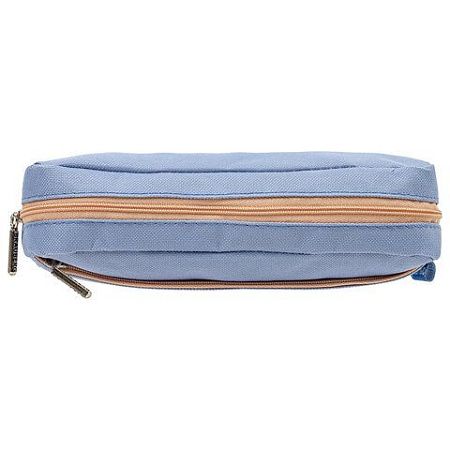 Пенал мягкий BRAUBERG, 2 отделения, ассорти 5 цветов, "Pastel", 21х9,5х5 см, дисплей, 271579 