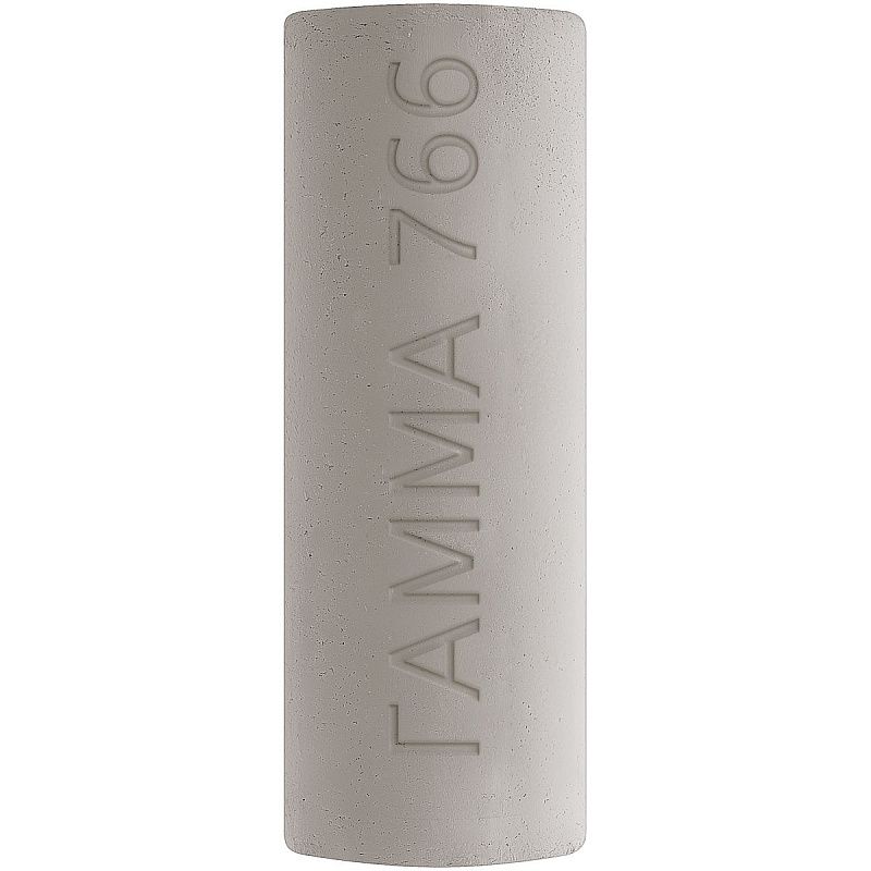 Пастель художественная Гамма, серый камень № 766, штучная, картон.упак.