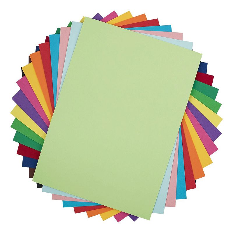 Цветная бумага тонированная А4, Мульти-Пульти, 80л., 16цв., в термоусаде, "Волшебник изумрудного города"