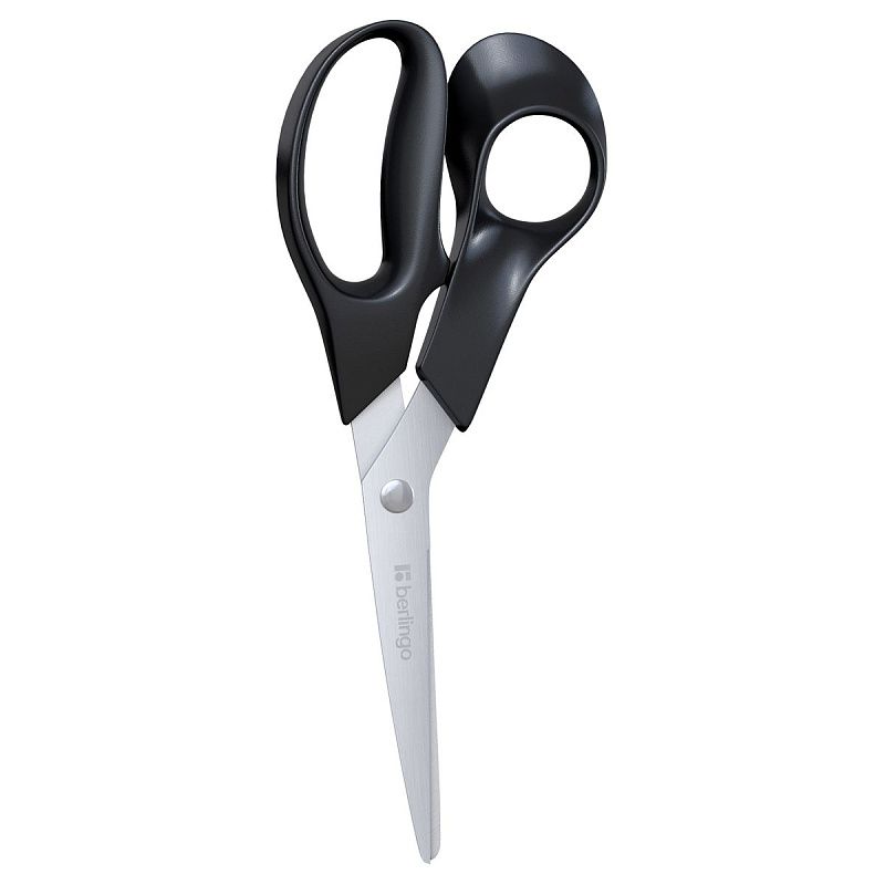 Ножницы для левшей Berlingo "Left Hand", 16см, эргономичные ручки, европодвес
