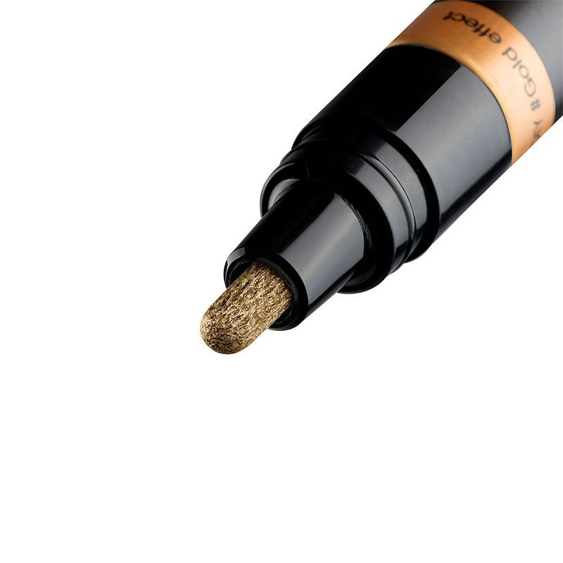 Маркер-краска MunHwa зеркальный «Жидкое золото», 4,5мм 