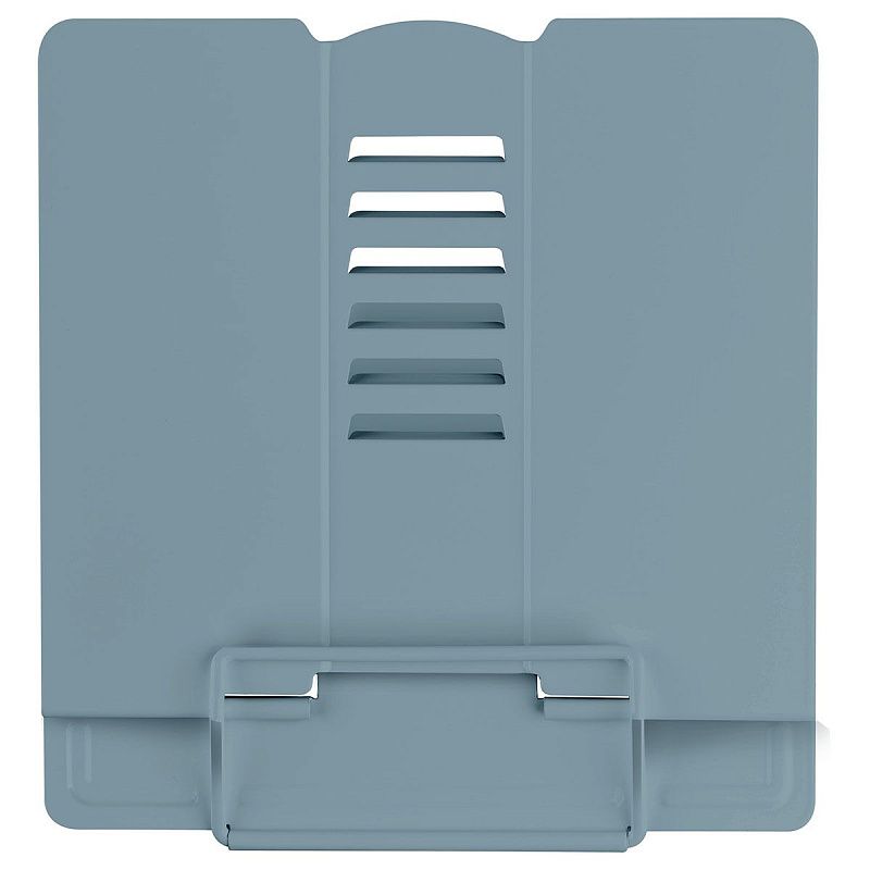 Подставка для книг СТАММ, металлическая, регулируемый угол наклона, серая 