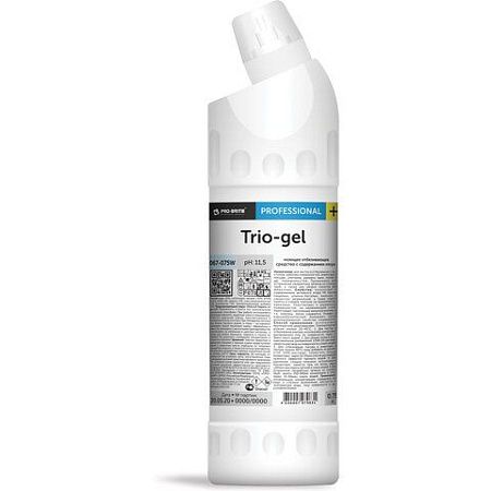 Средство моющее 750 мл, PRO-BRITE TRIO-GEL, с отбеливающим эффектом, концентрат, 067-075 