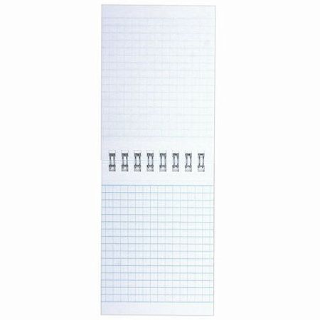 Блокнот МАЛЫЙ ФОРМАТ А7 75х105 мм, 40 л., гребень, картон, клетка, BRAUBERG "Minimal Pastel", 116431
