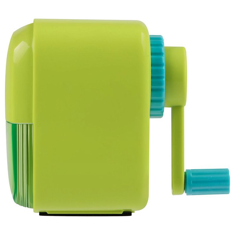 Точилка механическая OfficeSpace, пласт. корпус, зеленая, инд. упаковка 