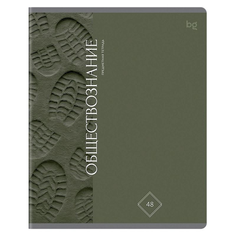 Тетрадь предметная 48л. BG "Гармония знаний" - Обществознание, soft-touch ламинация