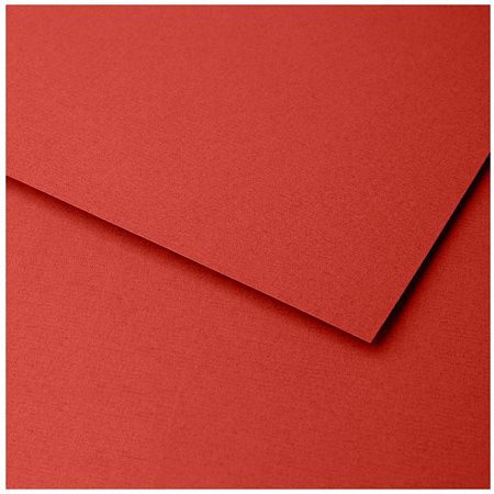 Бумага для пастели, 25л., 500*650мм Clairefontaine "Ingres", 130г/м2, верже, хлопок, красный