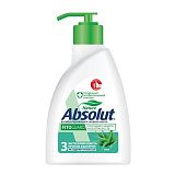 Мыло жидкое антибактериальное 250 мл ABSOLUT (Абсолют) "Алоэ", дозатор, не содержит триклозан, 5064, 5009, 5064 