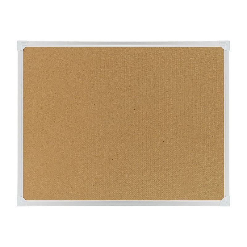 Доска пробковая OfficeSpace, 45*60см, алюминиевая рамка