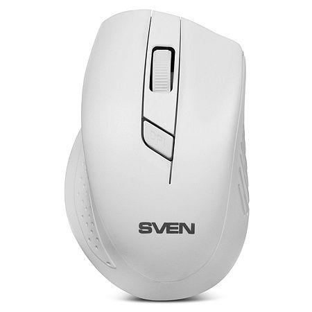 Мышь беспроводная Sven RX-325, белый, 3btn+Roll