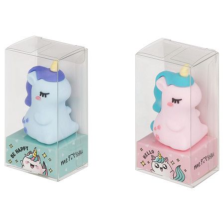 Точилка  MESHU, "Unicorn", 1 отверстие, ассорти 