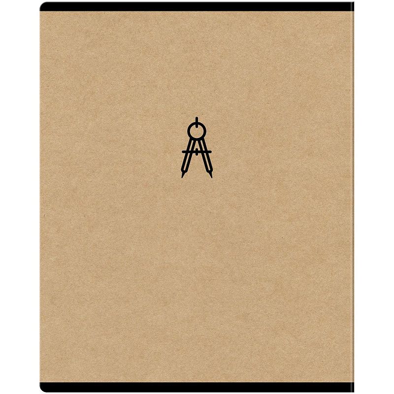 Тетрадь предметная 48л. BG "Крафт" - Геометрия, матовая ламинация