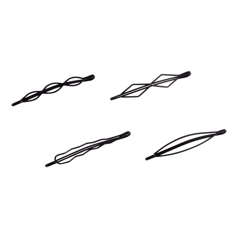 Заколки для волос MESHU, невидимки фигурные, 5шт., 6см, европодвес