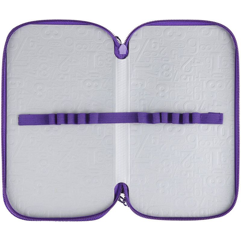 Пенал 2 отделения, 190*105 ArtSpace "Crazy time", ламинированный картон 