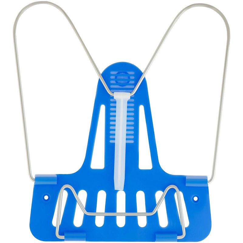 Подставка для книг СТАММ "Премиум", голубая 