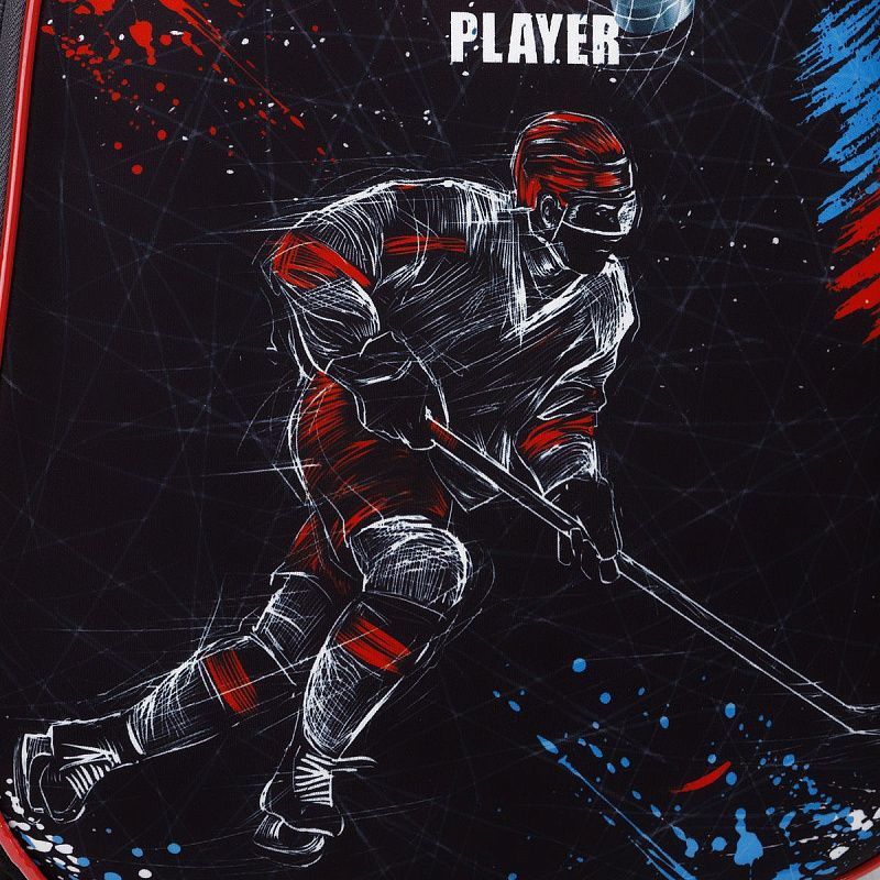 Ранец ArtSpace School Friend "Hockey" 39*30*18см, 2 отделения, 2 кармана, анатомическая спинка 