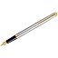 Ручка перьевая Waterman "Hemisphere Stainless Steel GT" синяя, 0,8мм, подарочная упаковка