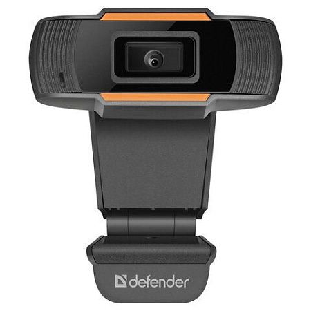 Веб-камера DEFENDER G-lens 2579, HD 720p, 2 Мп, черная, 63179