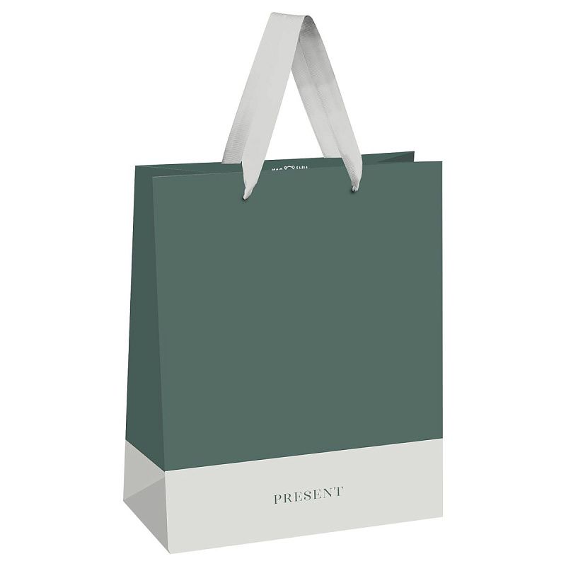 Пакет подарочный 26*32*12см MESHU "Утренний туман", матовая ламинация