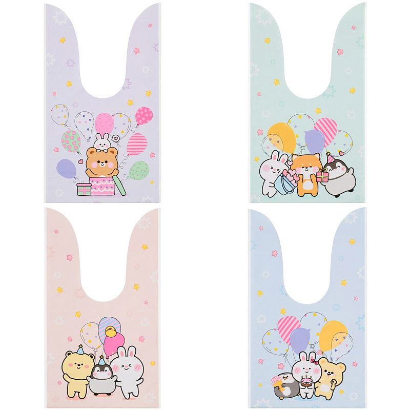 Набор подарочных пакетов 13.5*22 см, MESHU "Party time", 36шт.