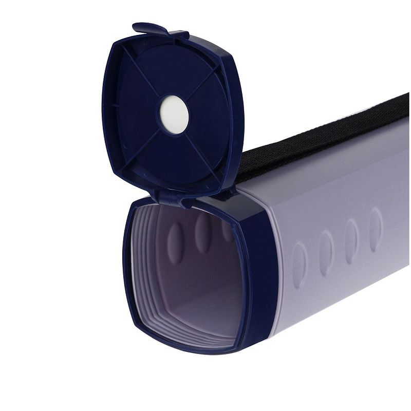 Тубус А1 СТАММ, телескопический на ремне, сиреневый 