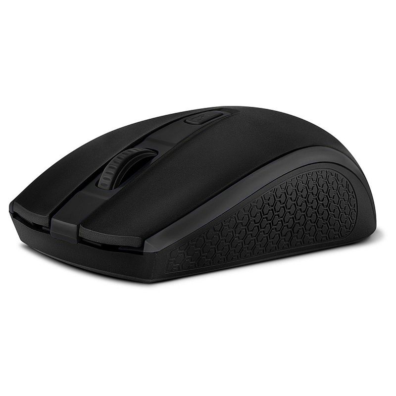 Мышь беспроводная Sven RX-220W, черный, 3btn+Roll