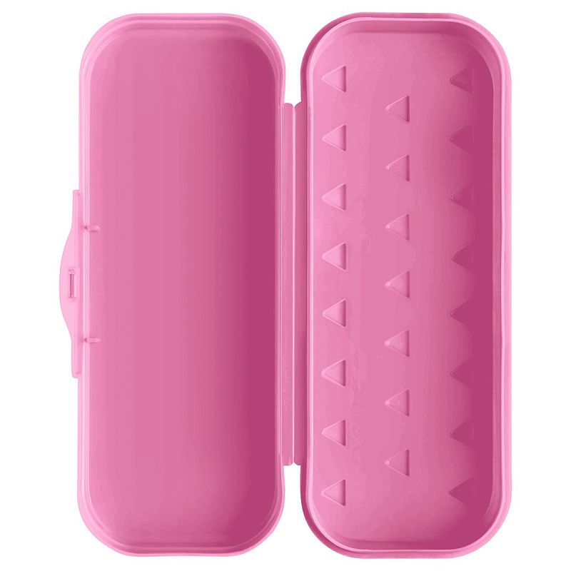 Пенал-футляр, 215*90*43 СТАММ "Мяу", розовый 