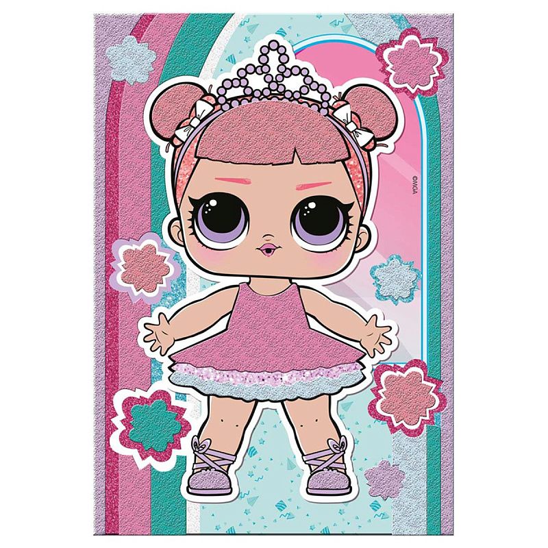 Фреска-картина из сверкающего песка LOL surprise, ассорти