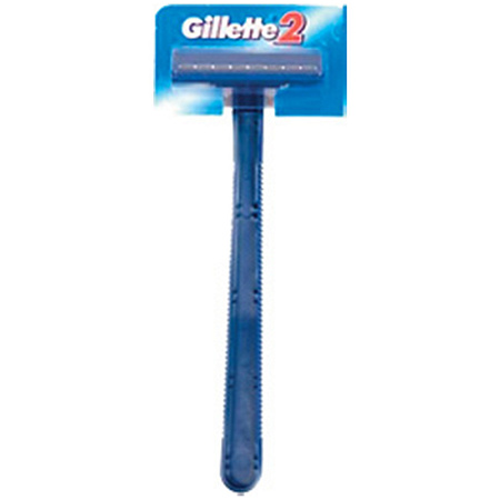 Станок для бритья одноразовый Gillette "G2", спайка 2шт., 3014260282707 (ПОД ЗАКАЗ) 