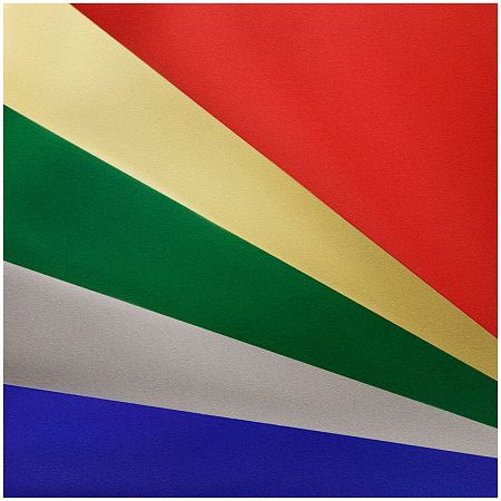 Бумага металлизированная А4, ArtSpace, 5л., 5цв., самоклеющаяся, в папке