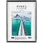 Рамка пластиковая 21*30см, OfficeSpace, №1, silver