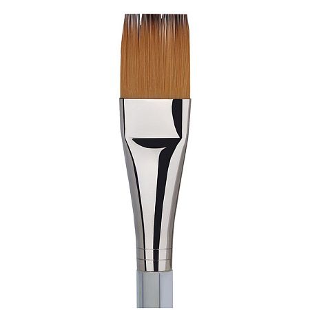 Кисть художественная синтетика Winsor&Newton "Cotman 777", плоская, 3/4, короткая ручка
