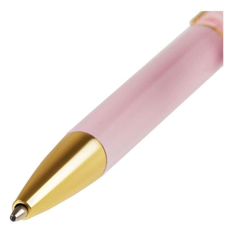 Ручка шариковая автоматическая MESHU "Perfect sand" синяя, 1,0мм 