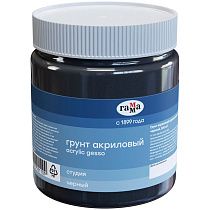 Грунт акриловый Гамма "Студия", черный, 500мл