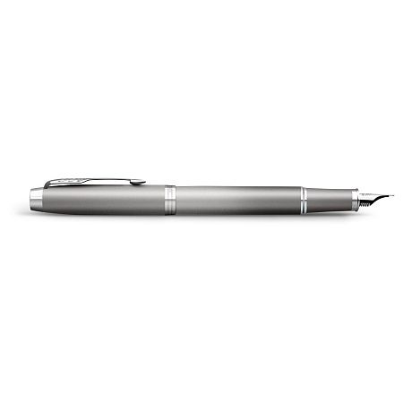Ручка перьевая Parker "IM Rituals GREY Gradient CT" синяя 0,8мм, подарочная упаковка 